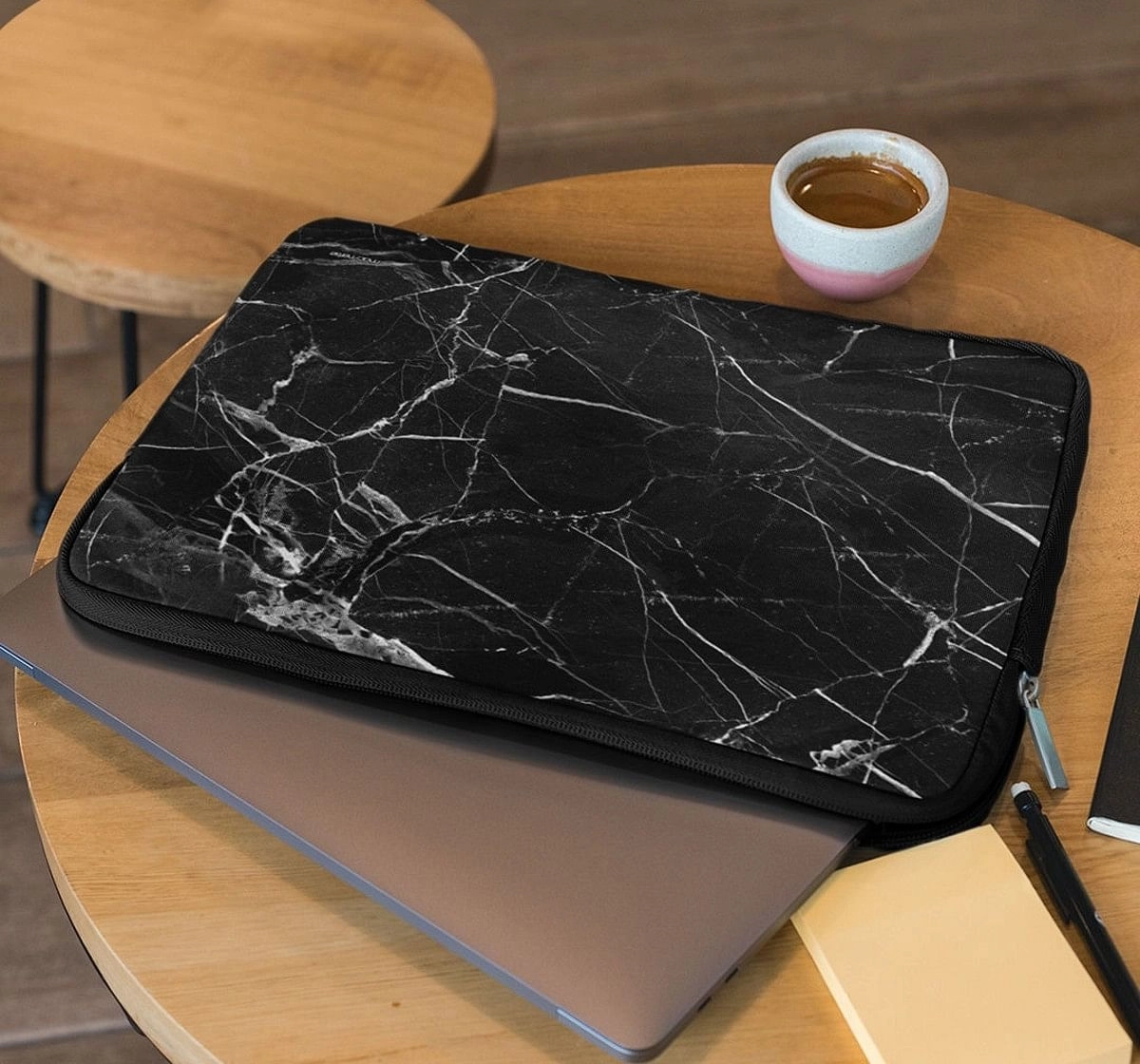 Macmerise Marble Noir Belge Laptop Cover Multicolor 12Y+