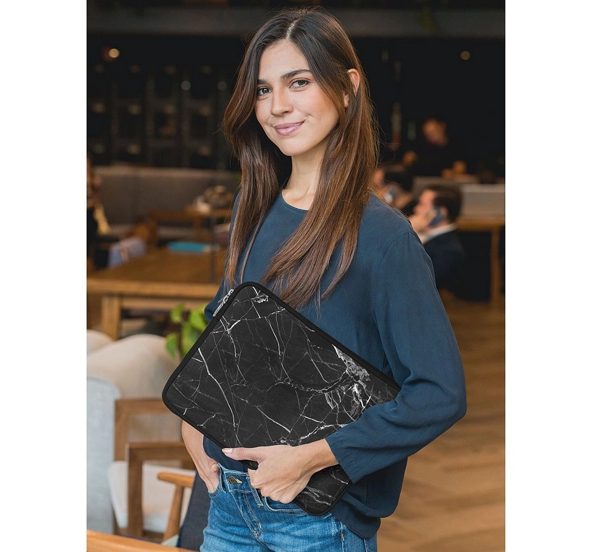 Macmerise Marble Noir Belge Laptop Cover Multicolor 12Y+