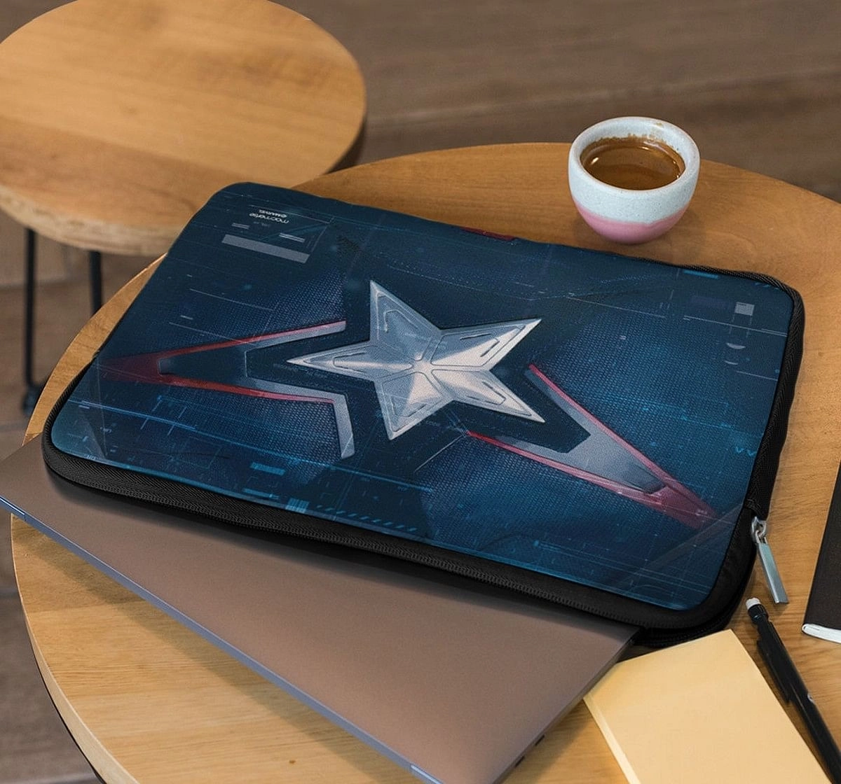 Macmerise Suit up Captain Laptop Cover Multicolor 12Y+