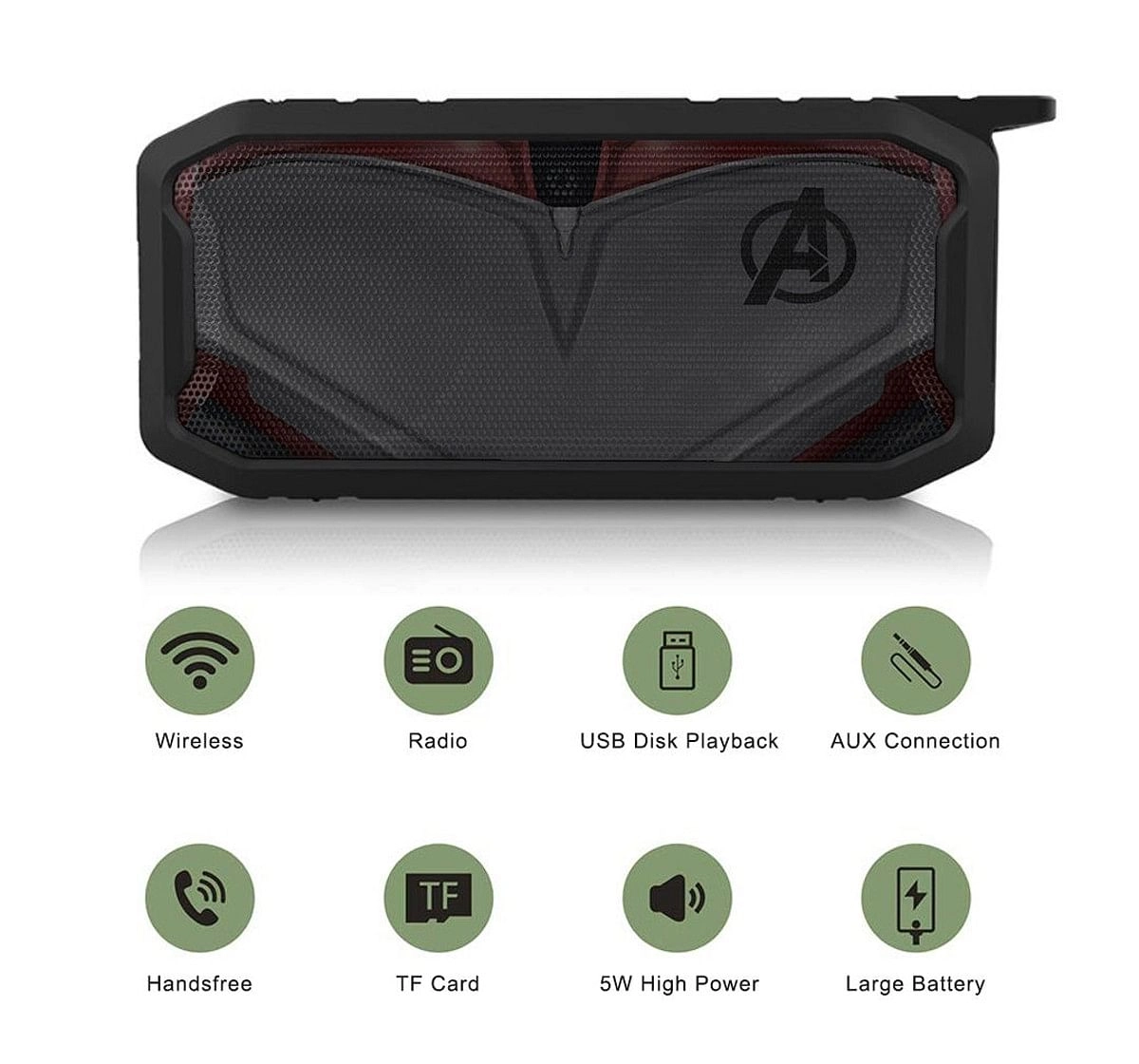 Macmerise Avengers Endgame Suit Speakers Multicolor 12Y+