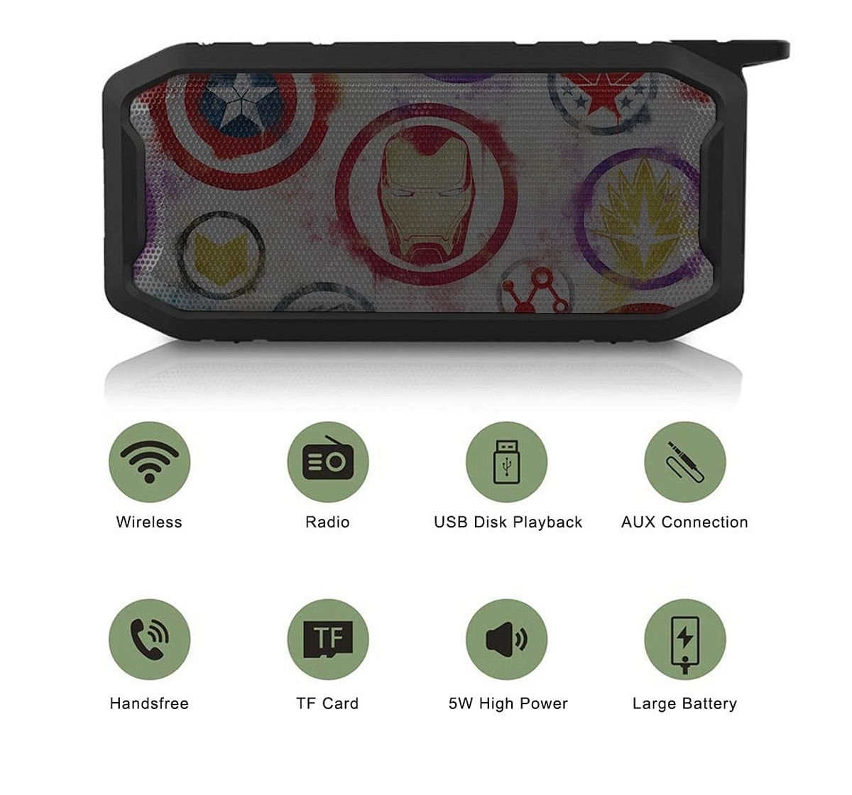 Macmerise Avengers Icons Graffiti Speakers Multicolor 12Y+