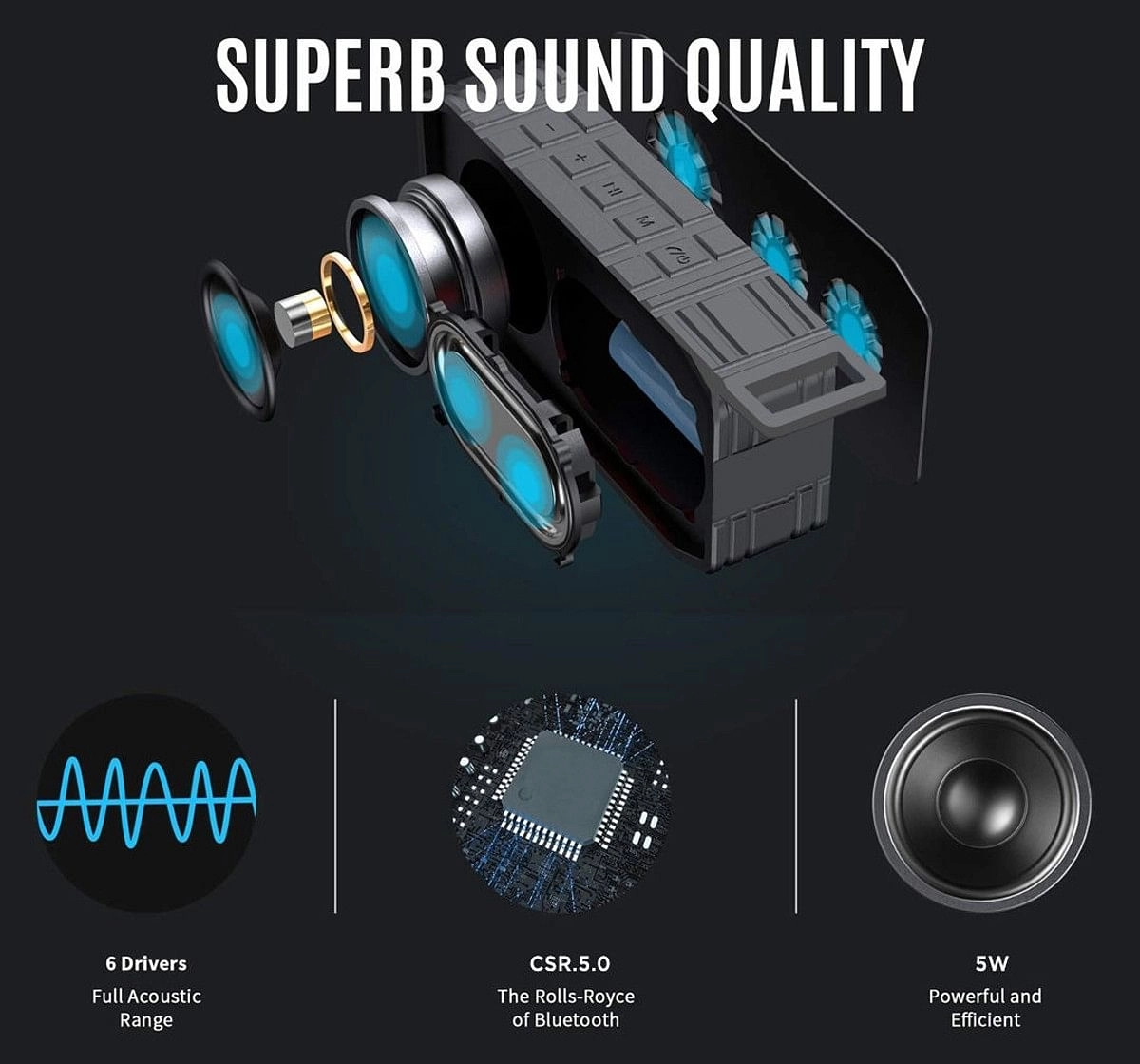 Macmerise Disturbance in the Force Speakers Multicolor 12Y+