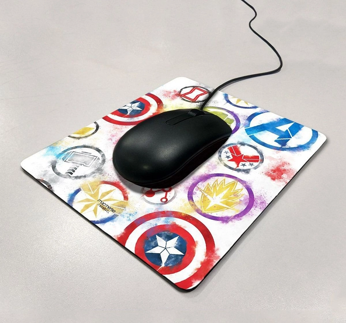 Macmerise Avengers Icons Graffiti Mouse Pad Multicolor 12Y+