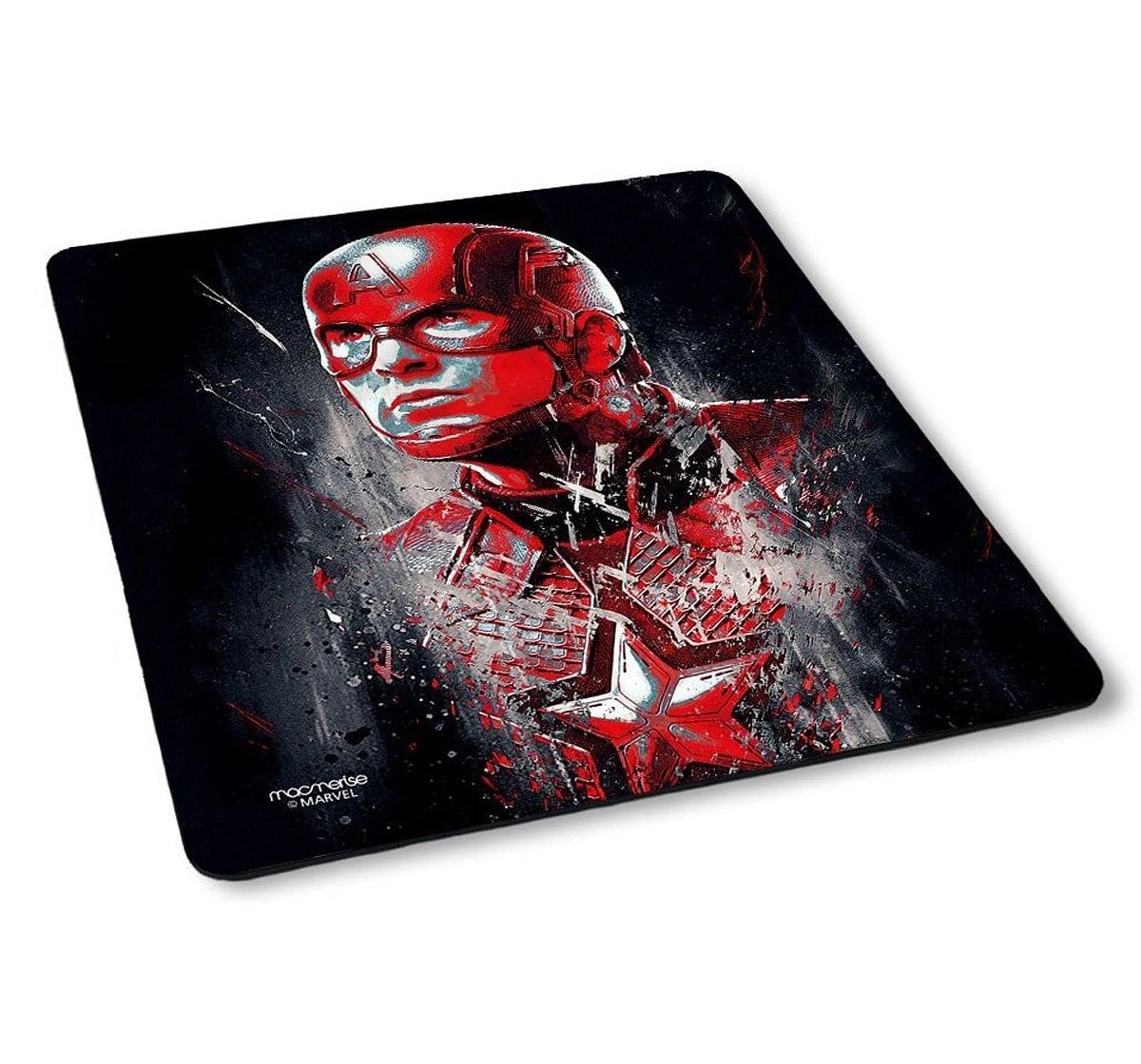 Macmerise Charcoal Art Captain America Mouse Pad Multicolor 12Y+