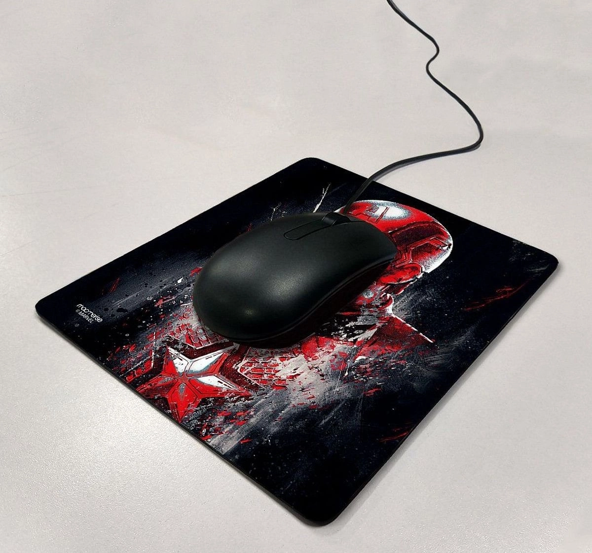 Macmerise Charcoal Art Captain America Mouse Pad Multicolor 12Y+