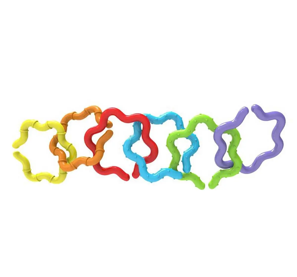 Chicco Easy Grasp Ring Rattle for Kids 3M+, Multicolour