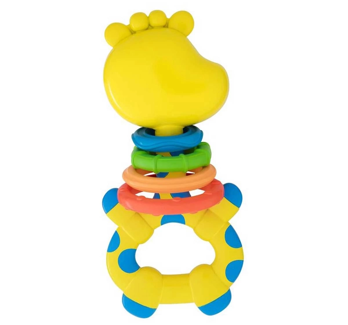 Chicco Gilby the Giraffe Rattle for Kids 3M+, Multicolour
