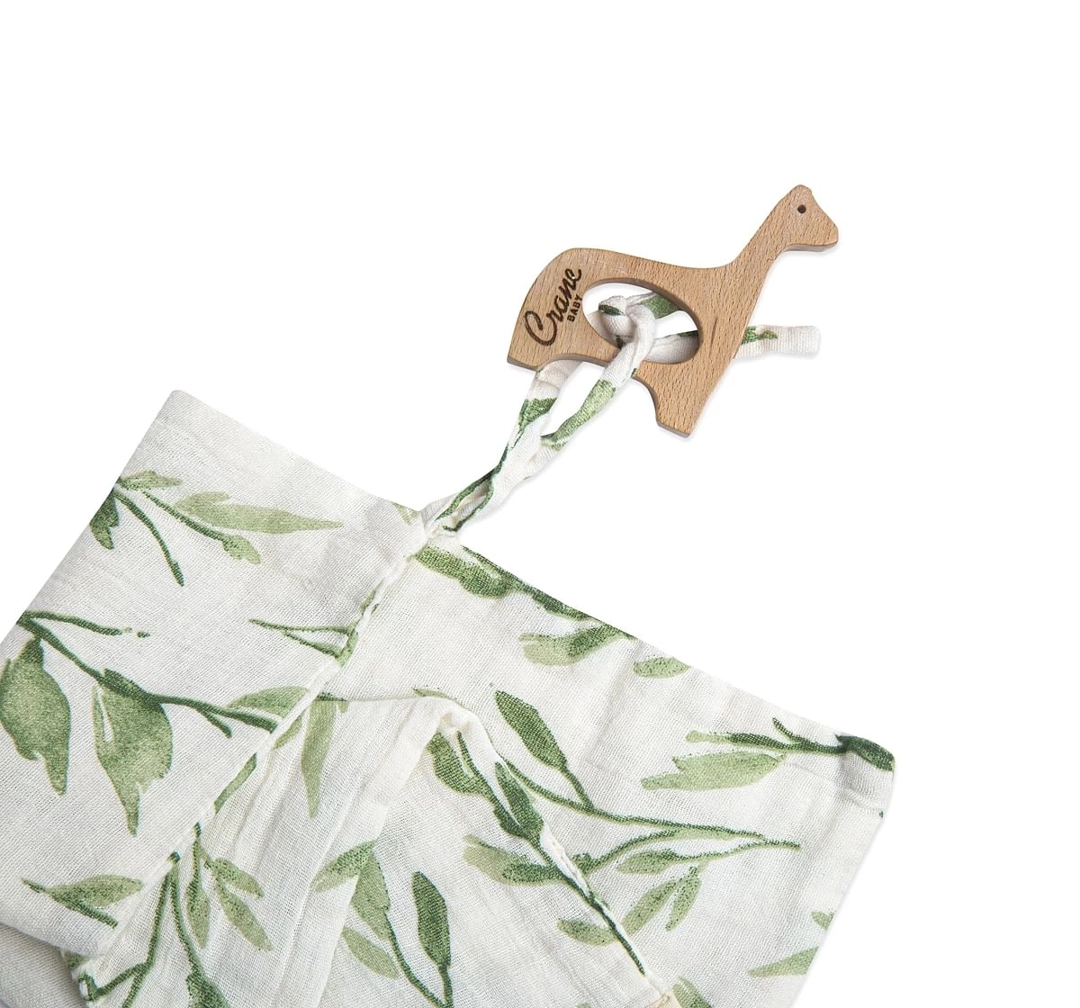 Crane Baby Teether & Security Blanket Giraffe 0Y+ Beige