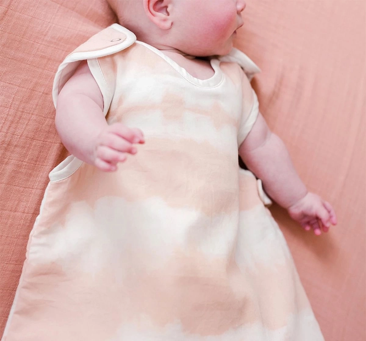 Crane Baby Parker Collection Wearable Blanket Tiedye 0Y+ Pink