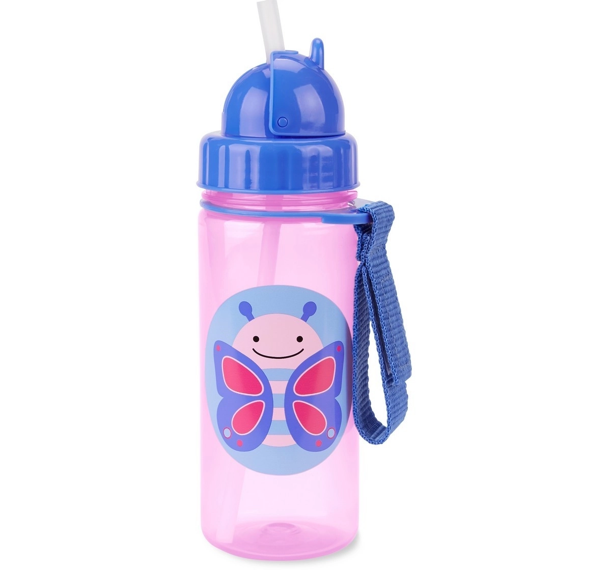 Skip Hop Zoo Straw Bottle Butterfly 18M+, Multicolour