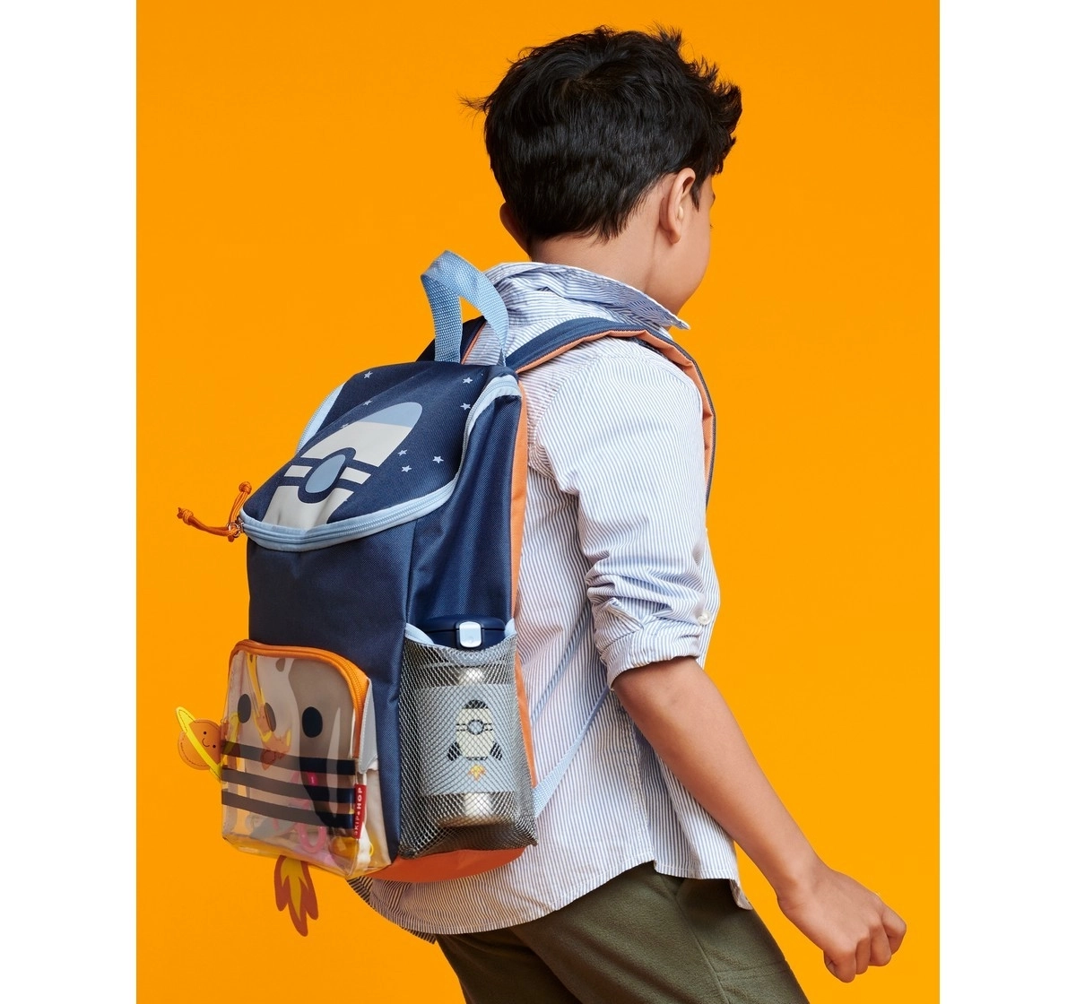 Skip Hop Spark Style Big Kid Backpack Robot 6Y+, Multicolour