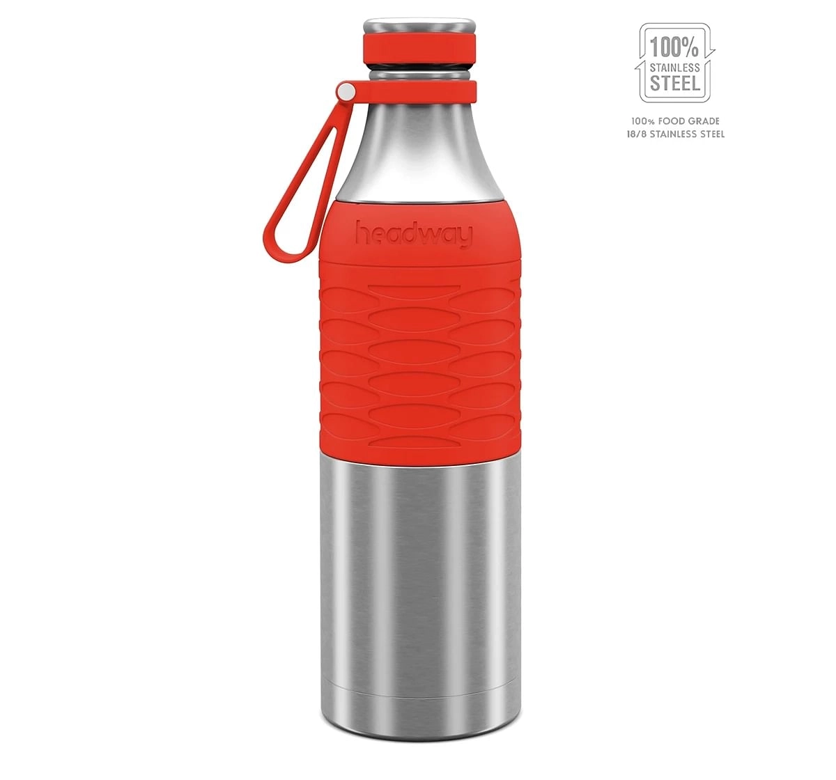 Headway Burell Classic Bottle 750ml Triple Layered Insulation for kids 10Y+, Pink