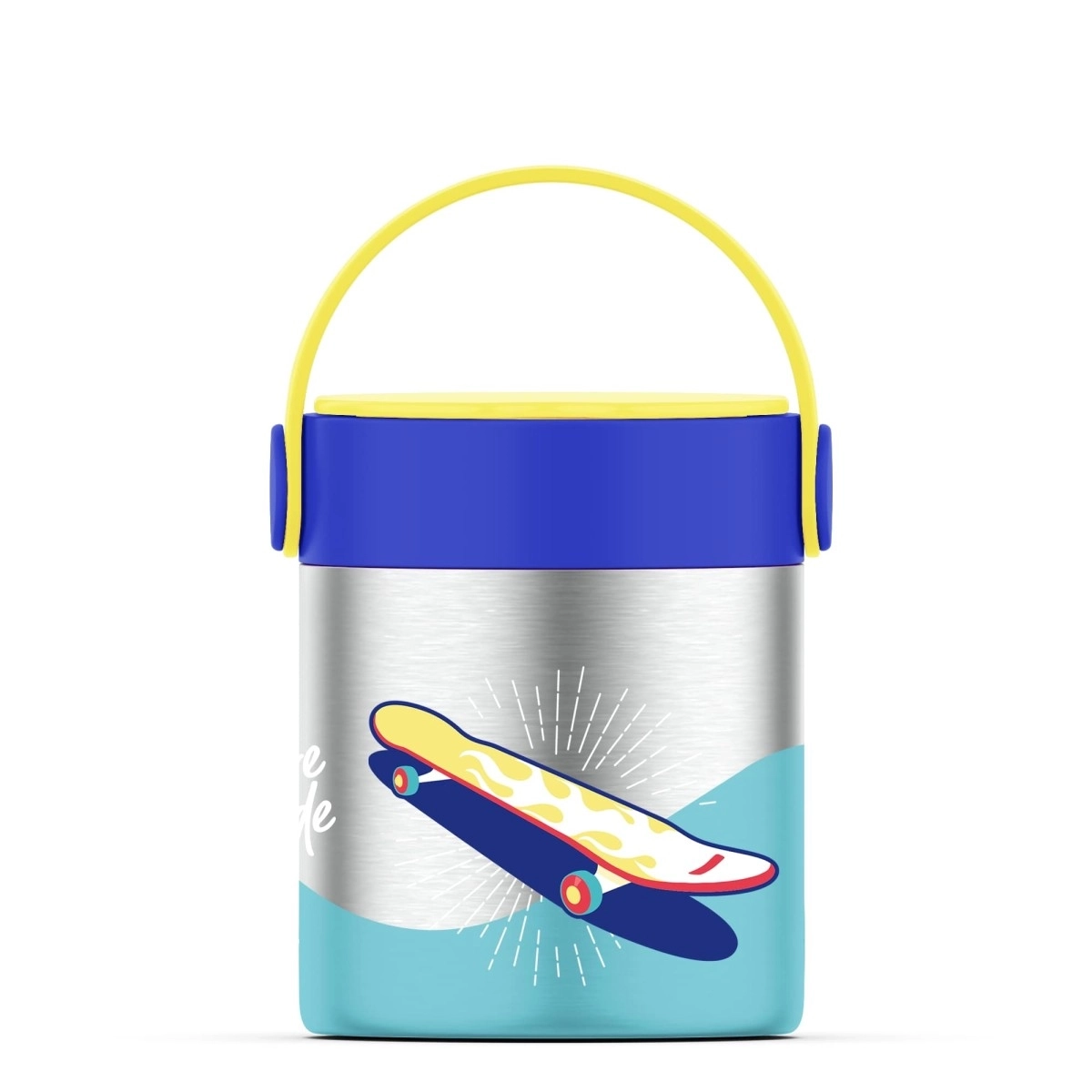 Rabitat Mealmate Lunch Flask With Folding Spoon 418 Ml - Spunky