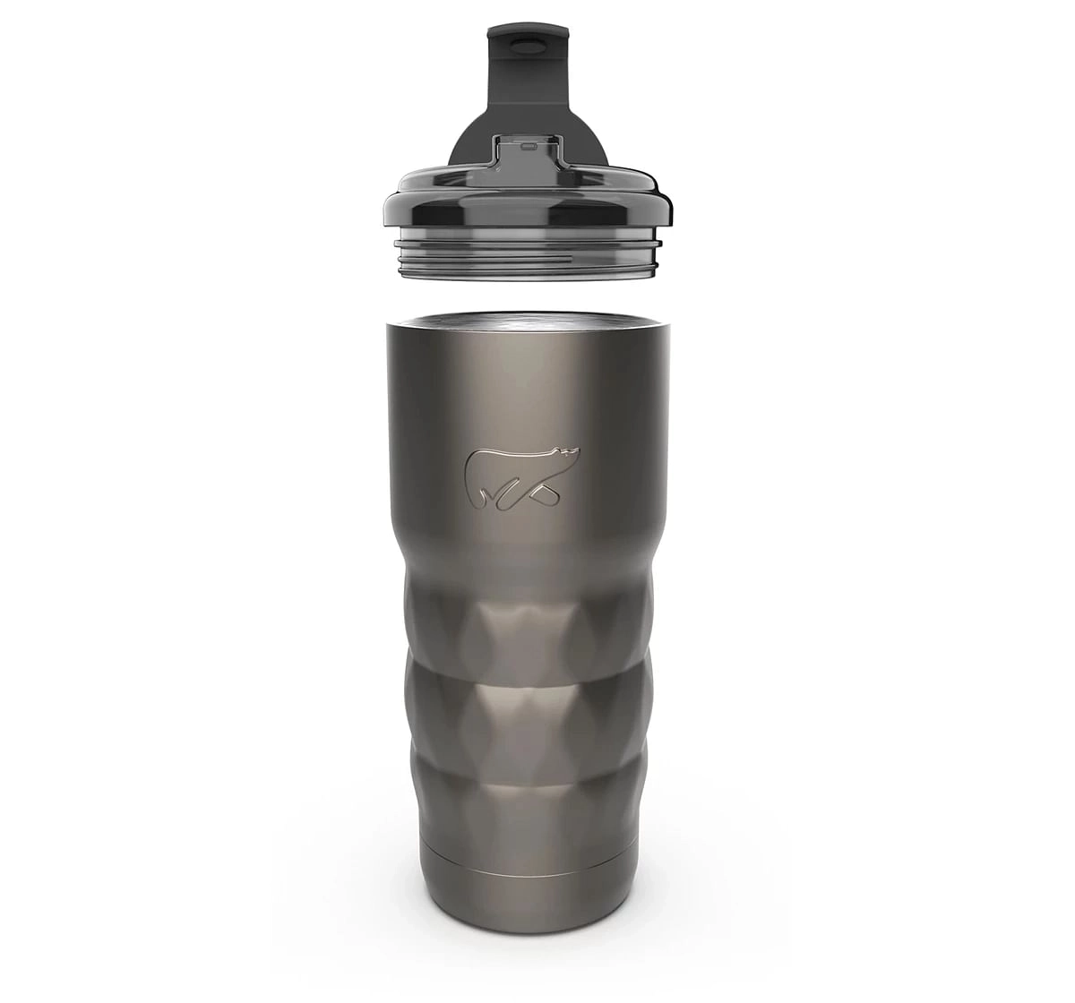 Headway Java Coffee Mug 600ml Stainless Steel for kids 10Y+, Grey