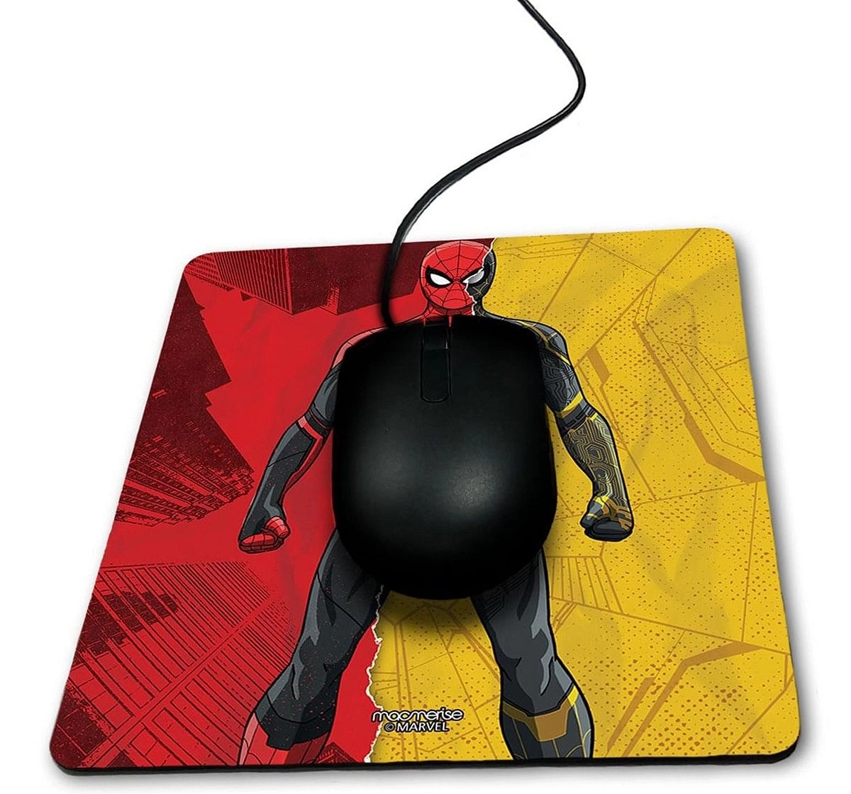 Macmerise Peter Black and Gold Mouse Pad Multicolor 12Y+