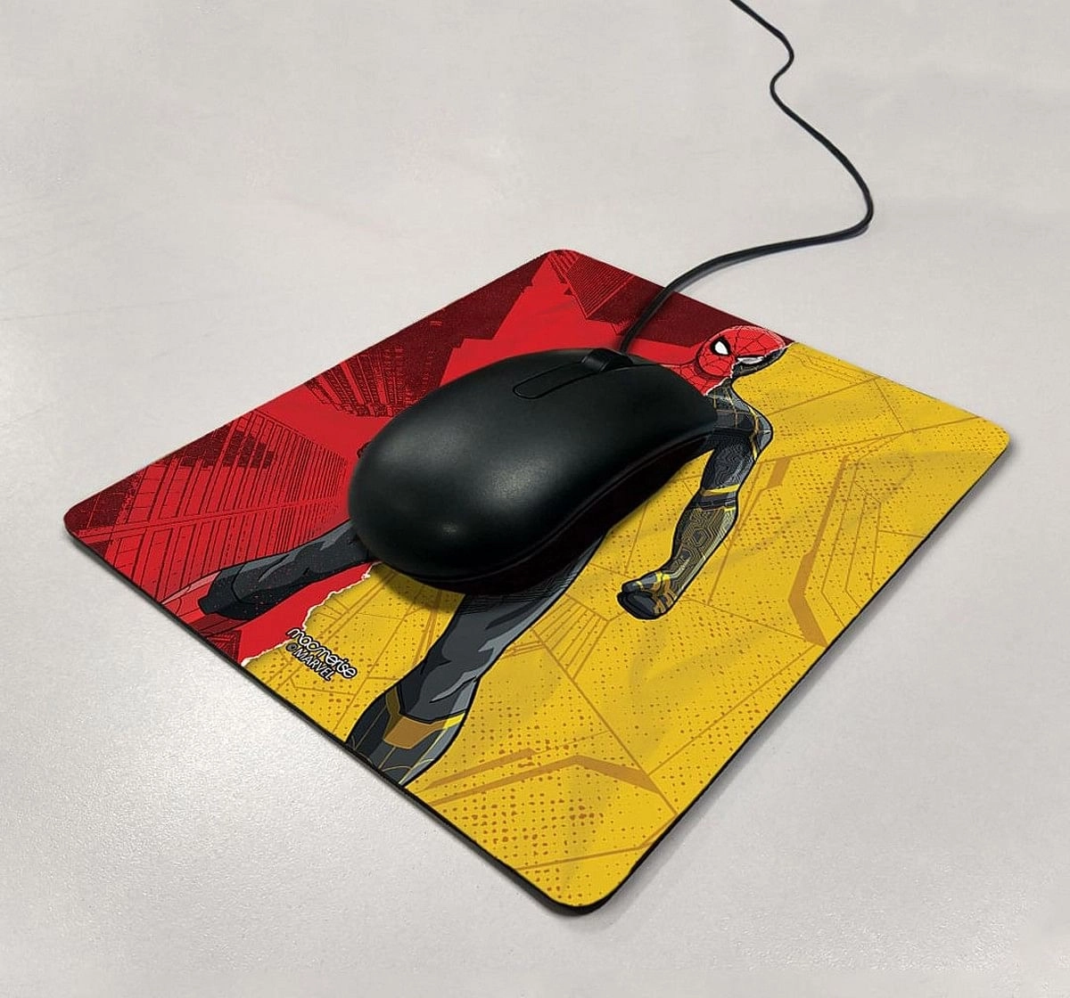 Macmerise Peter Black and Gold Mouse Pad Multicolor 12Y+