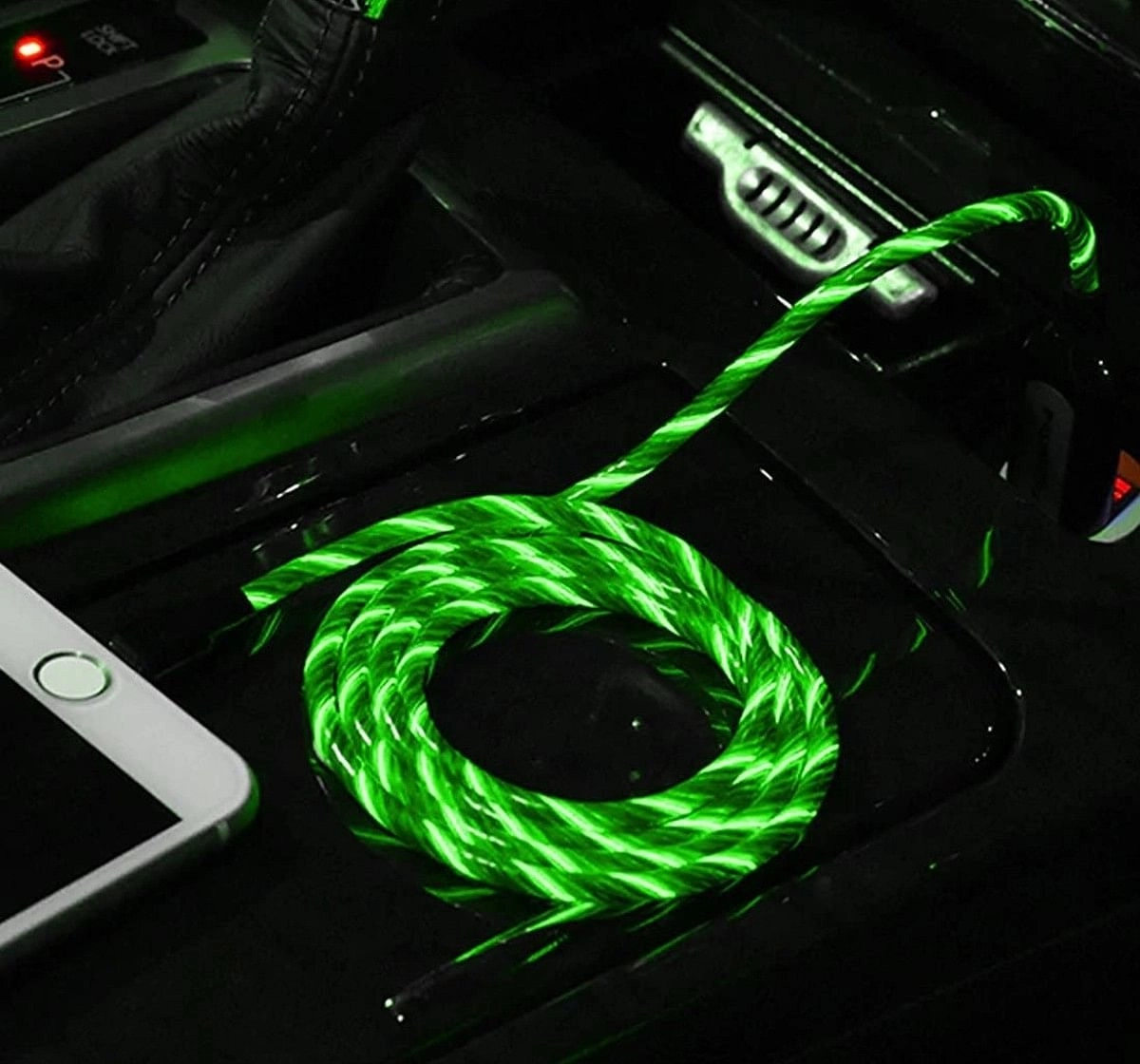 Macmerise Illume Green USB Cables Multicolor 12Y+