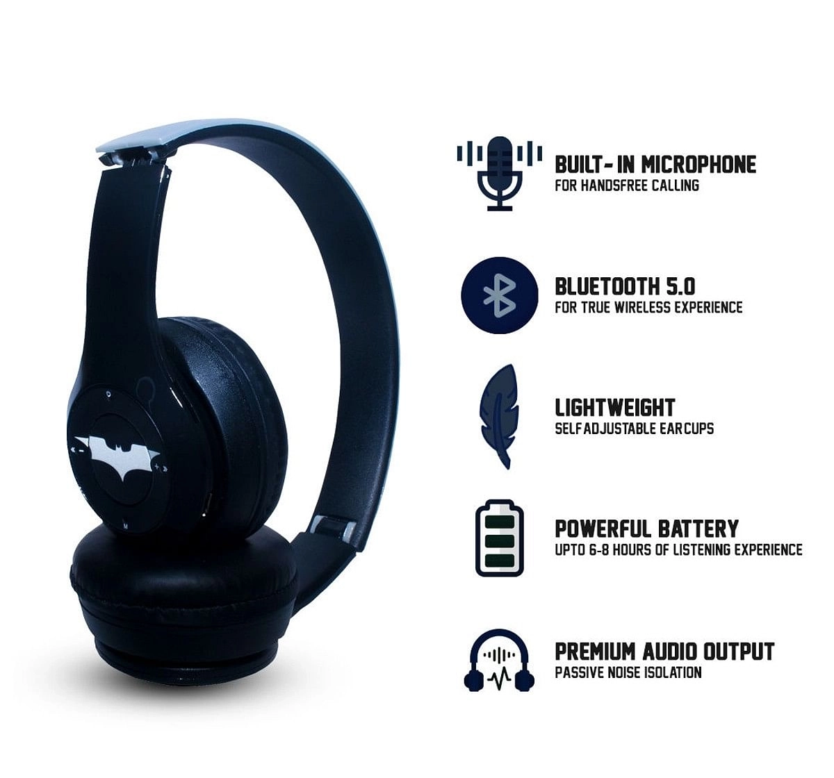 Macmerise The Dark Knight Headphones Multicolor 12Y+