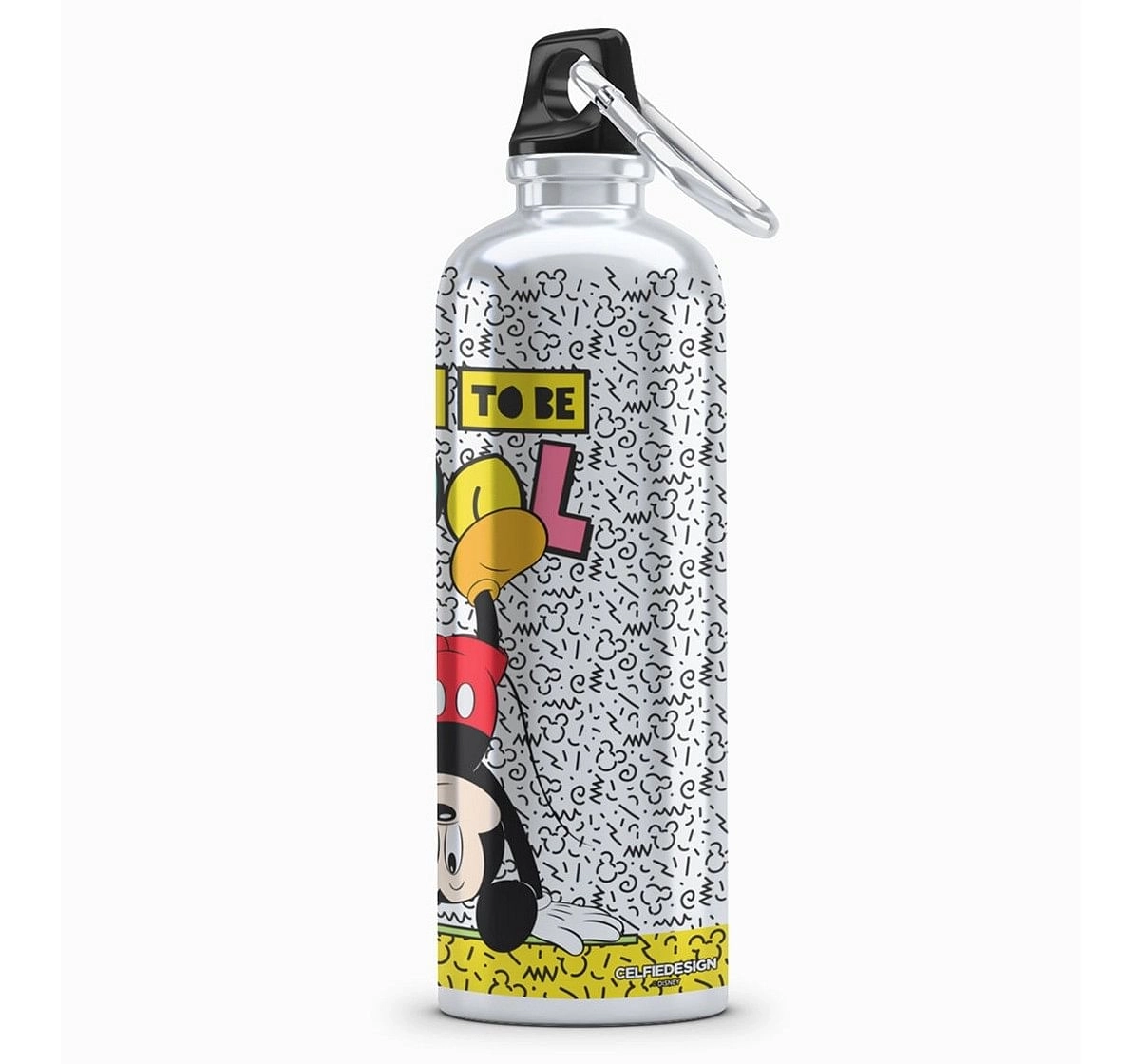 Celfiedesign Be Cool Mickey Sipper Bottles Multicolor 12Y+