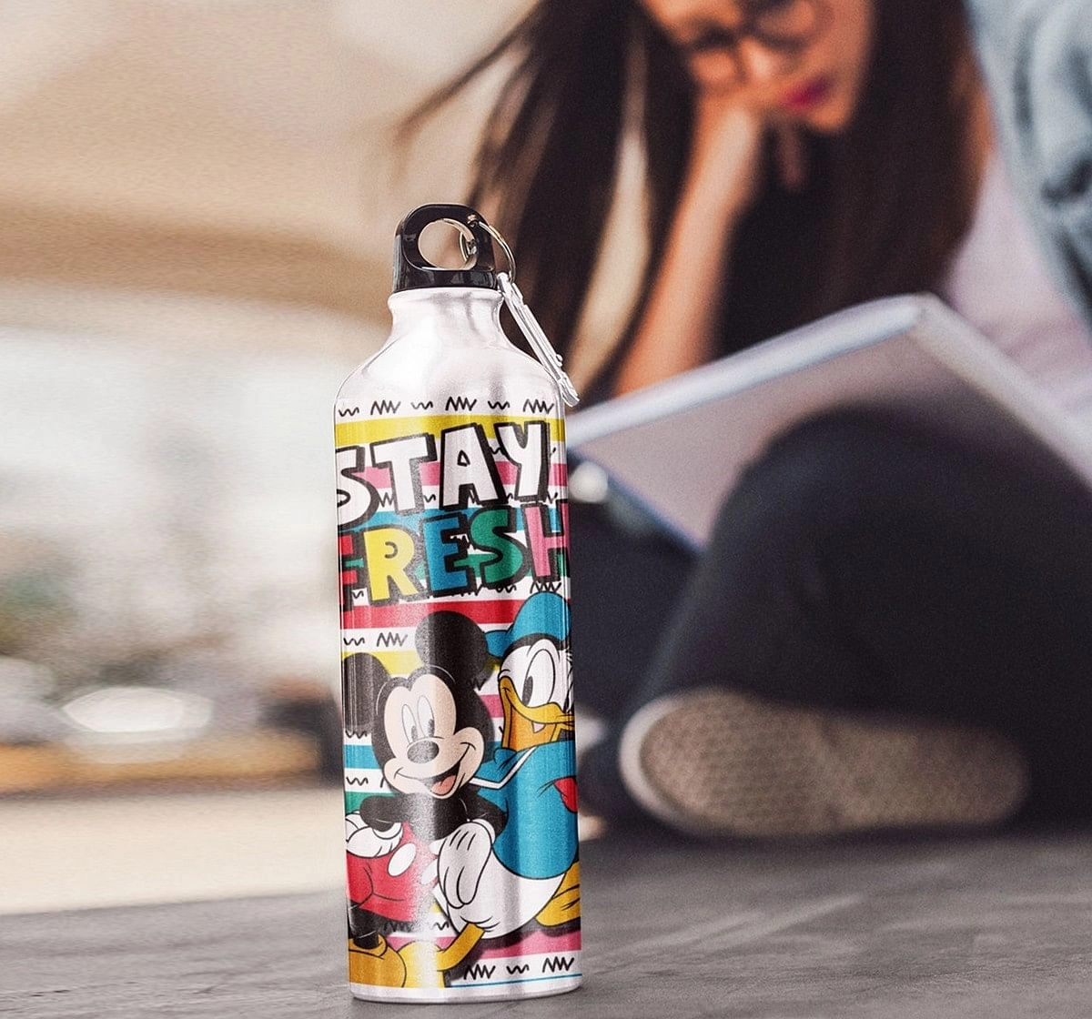 Celfiedesign Stay Fresh Mickey Sipper Bottles Multicolor 12Y+