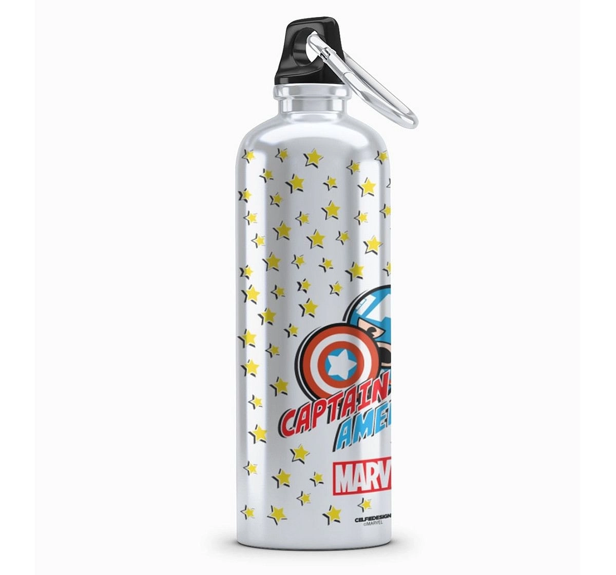 Celfiedesign Captain America Kawaii Sipper Bottles Multicolor 12Y+