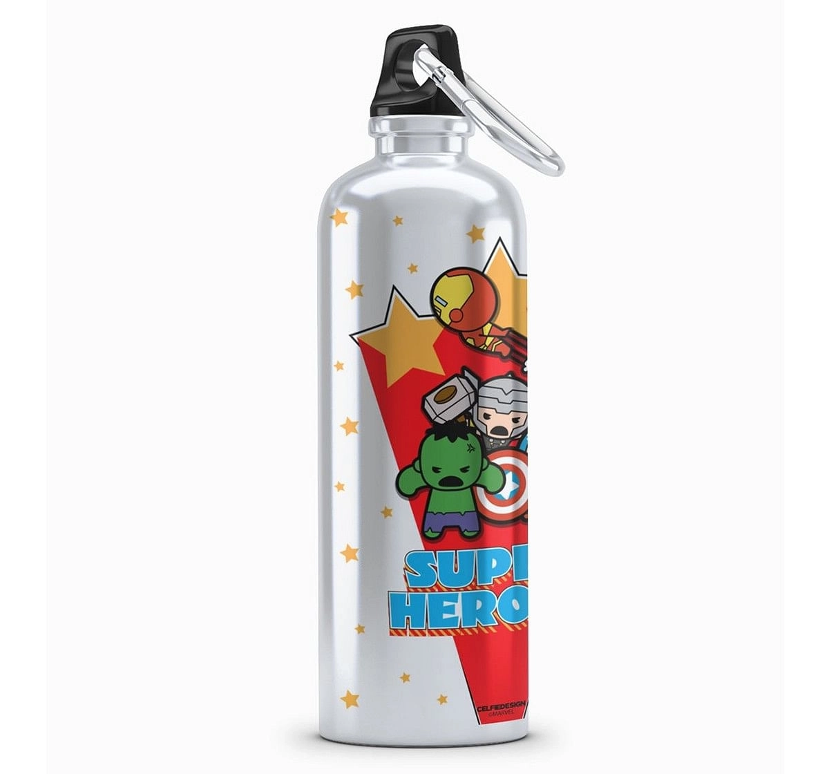 Celfiedesign First Avengers Kawaii Sipper Bottles Multicolor 12Y+