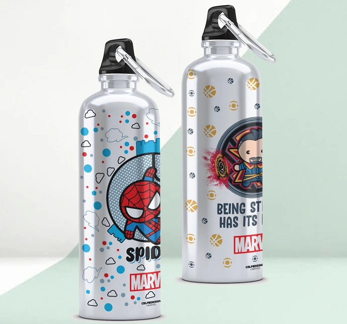 Celfiedesign Spidey Strange Kawaii Sipper Bottles Multicolor 12Y+
