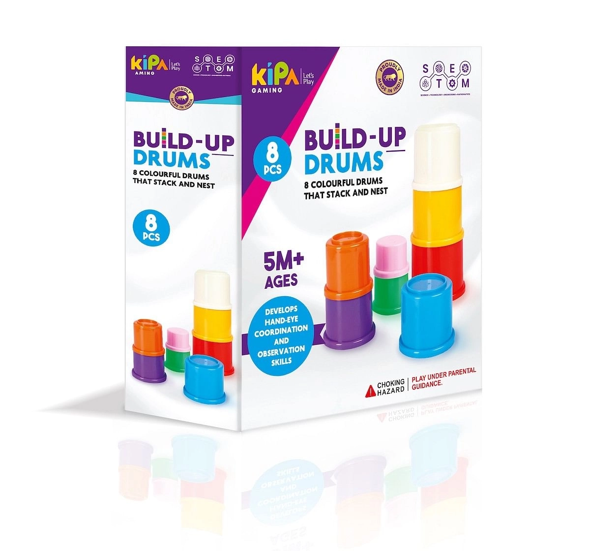 Kipa Gaming BuildUp Drums Multicolour 3Y+