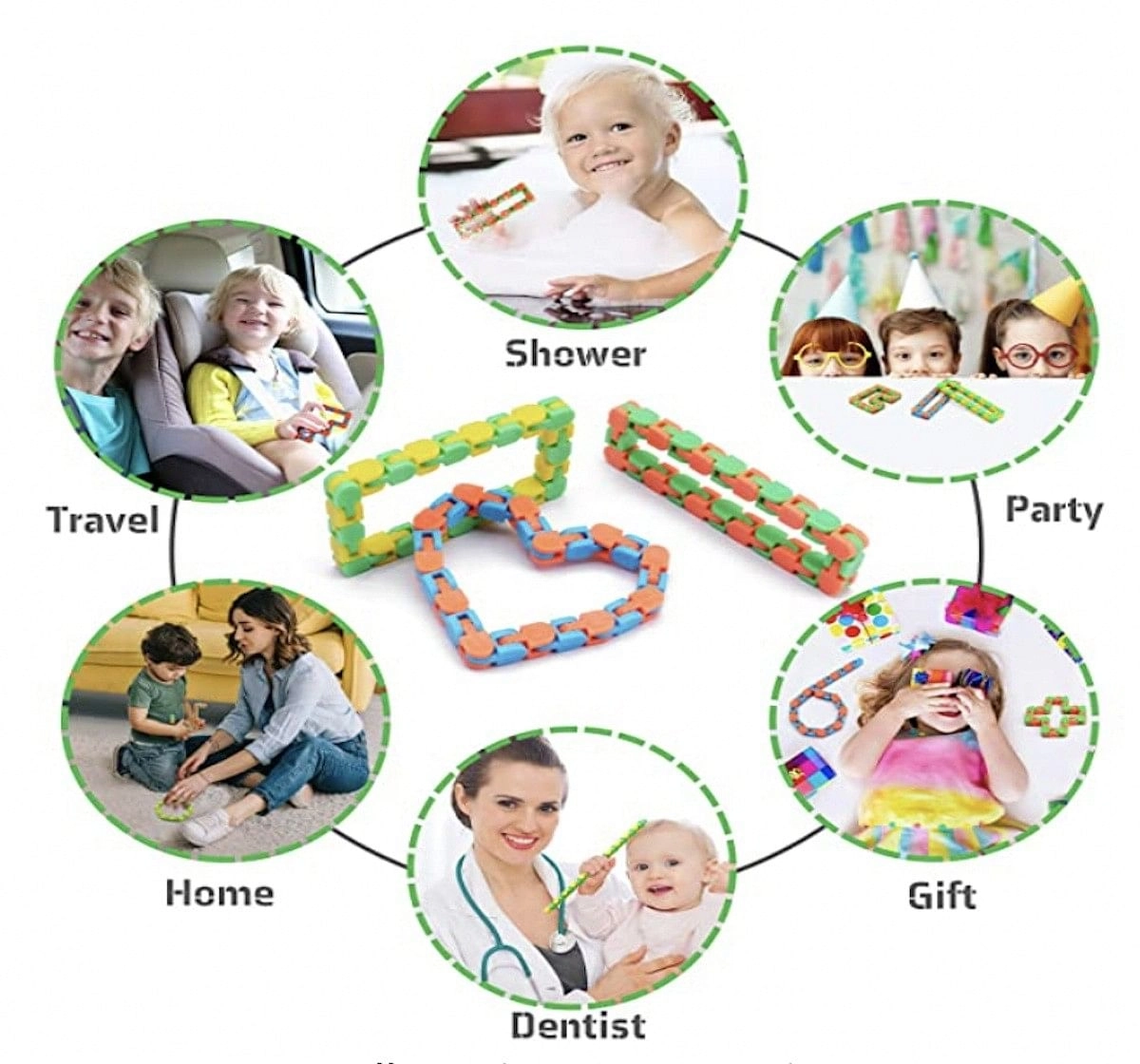 Kipa Gaming Snap It set of 6 Multicolour 3Y+