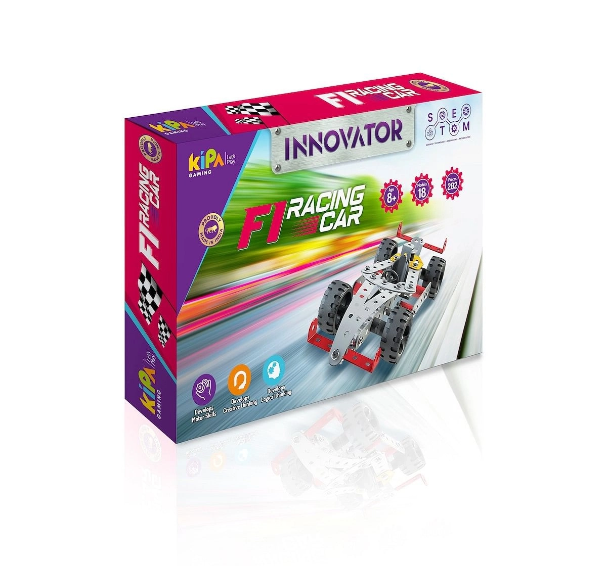 Kipa Gaming F1 Racing Car Multicolour 5Y+