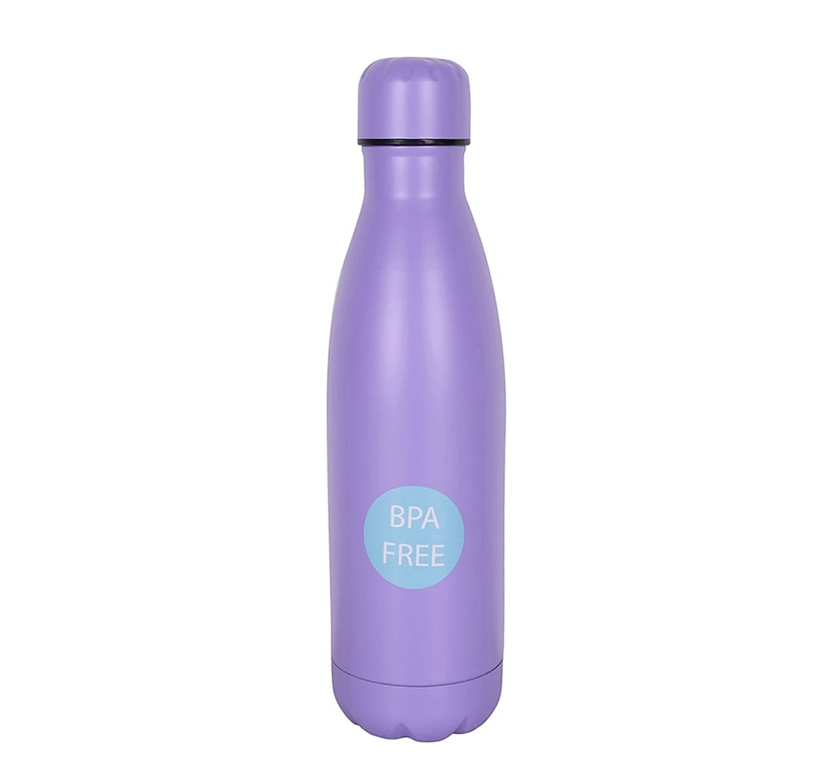 Stainless Steel Insulated Water Bottle by Hamster London for Kids, Purple, Non-Toxic, BPA Free, 500ml, 5Y+