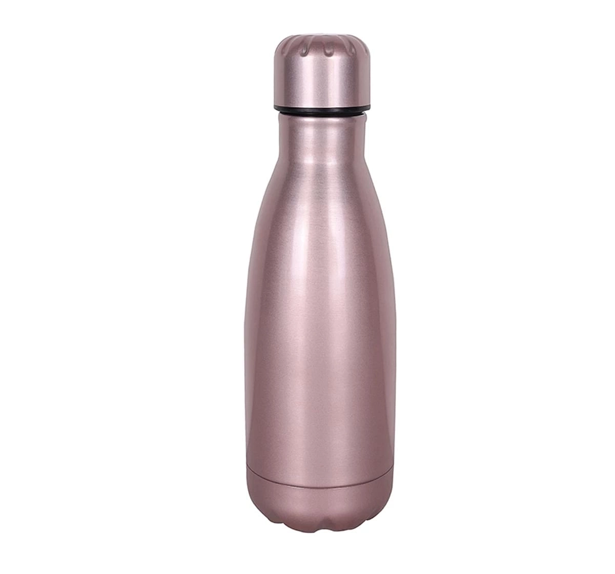 Stainless Steel Insulated Water Bottle by Hamster London for Kids, Rose Pink, Non-Toxic, BPA Free, 350ml, 5Y+