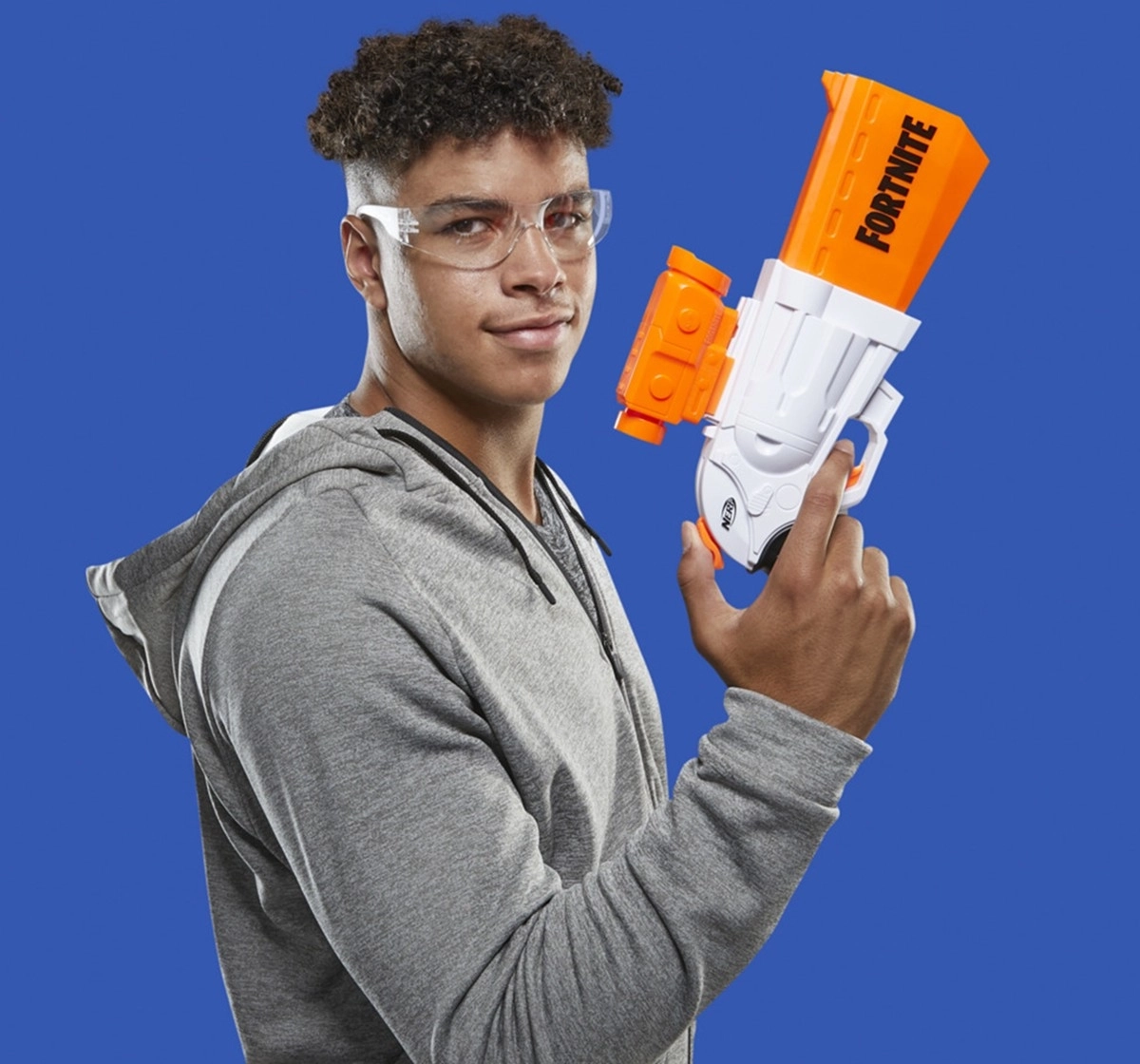 Nerf Fortnite SR Blaster 4 Dart Hammer Action Includes Removable Scope ...