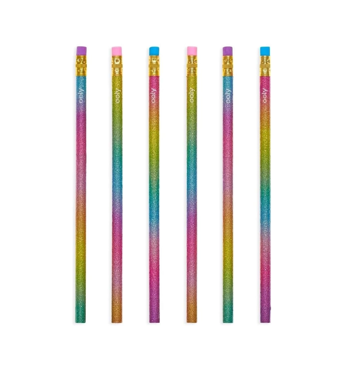 OOLY Oh My Glitter, Graphite Pencils set of 6 Multicolour 6Y+