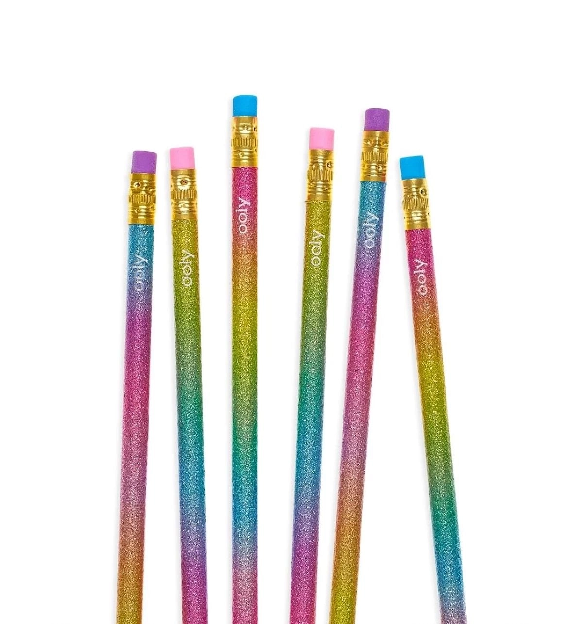 OOLY Oh My Glitter, Graphite Pencils set of 6 Multicolour 6Y+