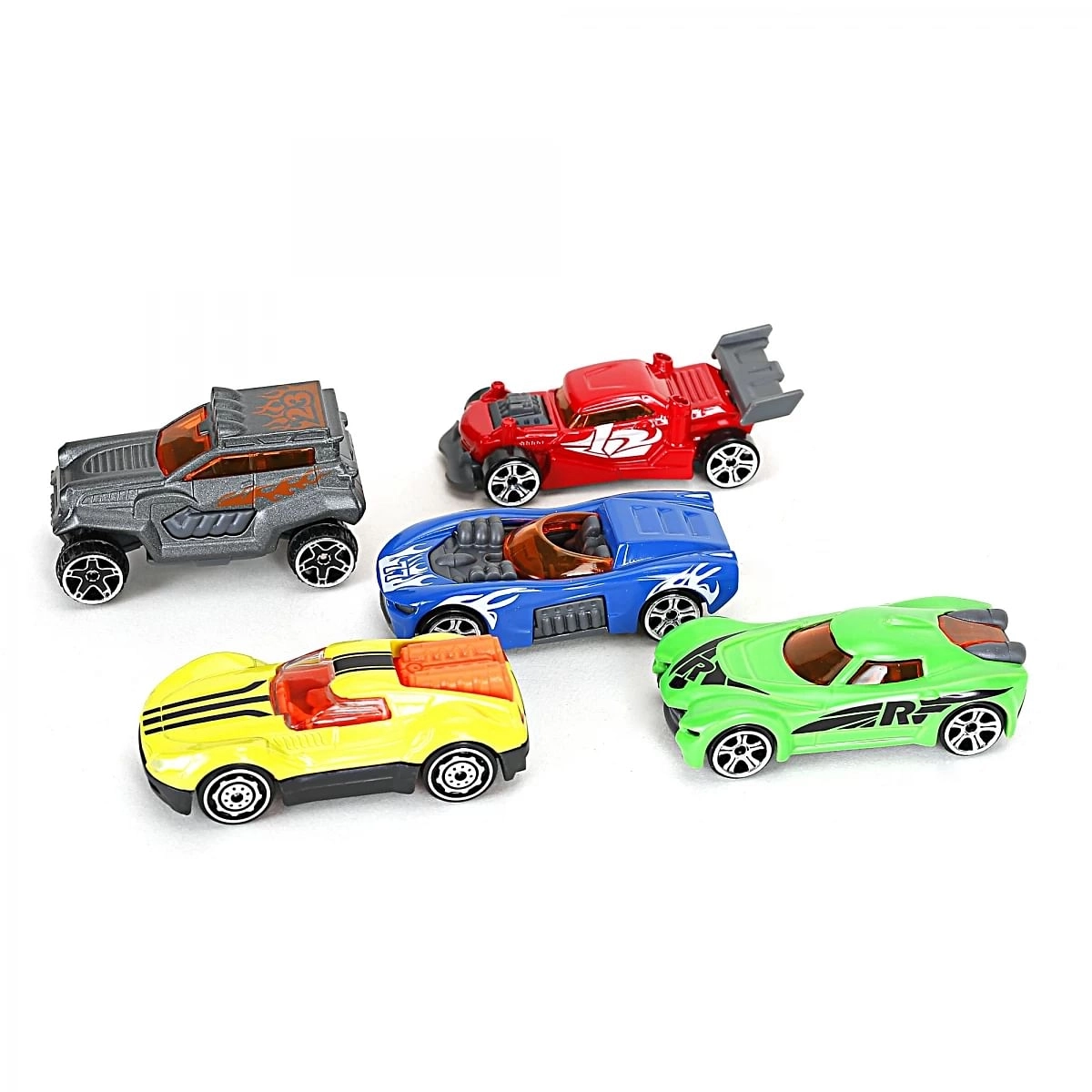 Ralleyz Pro Firefleet Street Machines Die Cast Toy Cars for Kids, Pack of 5, 3Y+