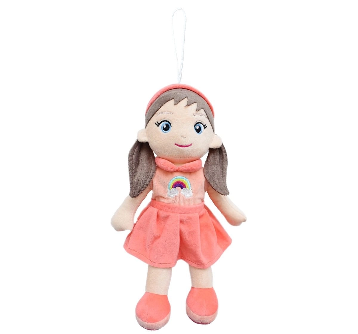 Plush Cute Super Soft Toy Huggable Doll By Mirada, 38Cm, Peach