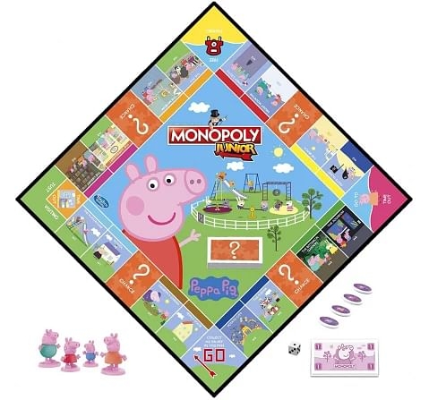 Monopoly Junior Peppa Pig Toys Multicolour 5Y+