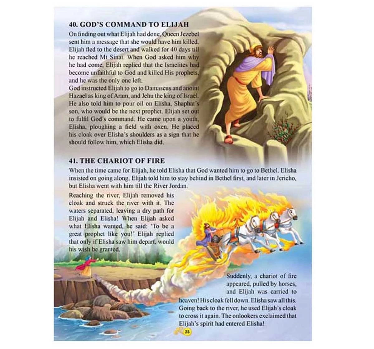 Dreamland Paper Back 101 Bible Stories Books for Kids 5Y+, Multicolour