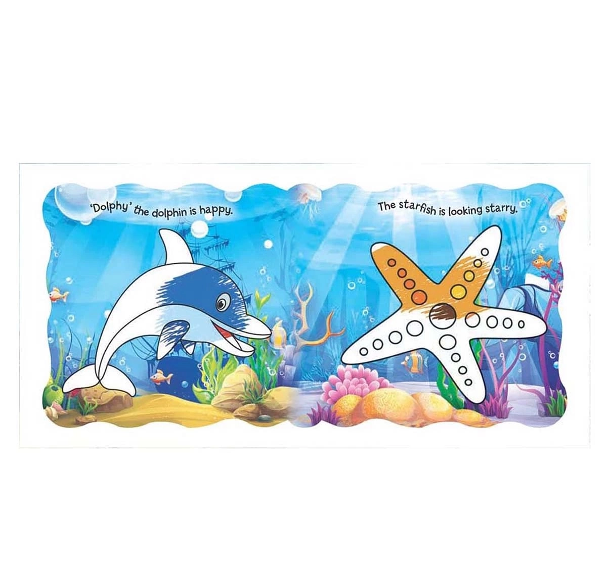 Dreamland Magic Bath Book Pack for Kids 0M+, Multicolour