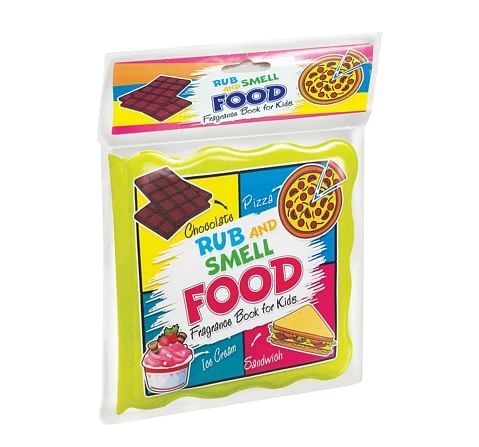 Dreamland Rub and Smell Food Books for Kids 3Y+, Multicolour