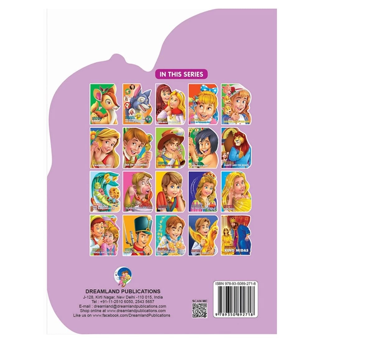 Dreamland Wonderful Snow Rose Red Books for Kids 3Y+, Multicolour