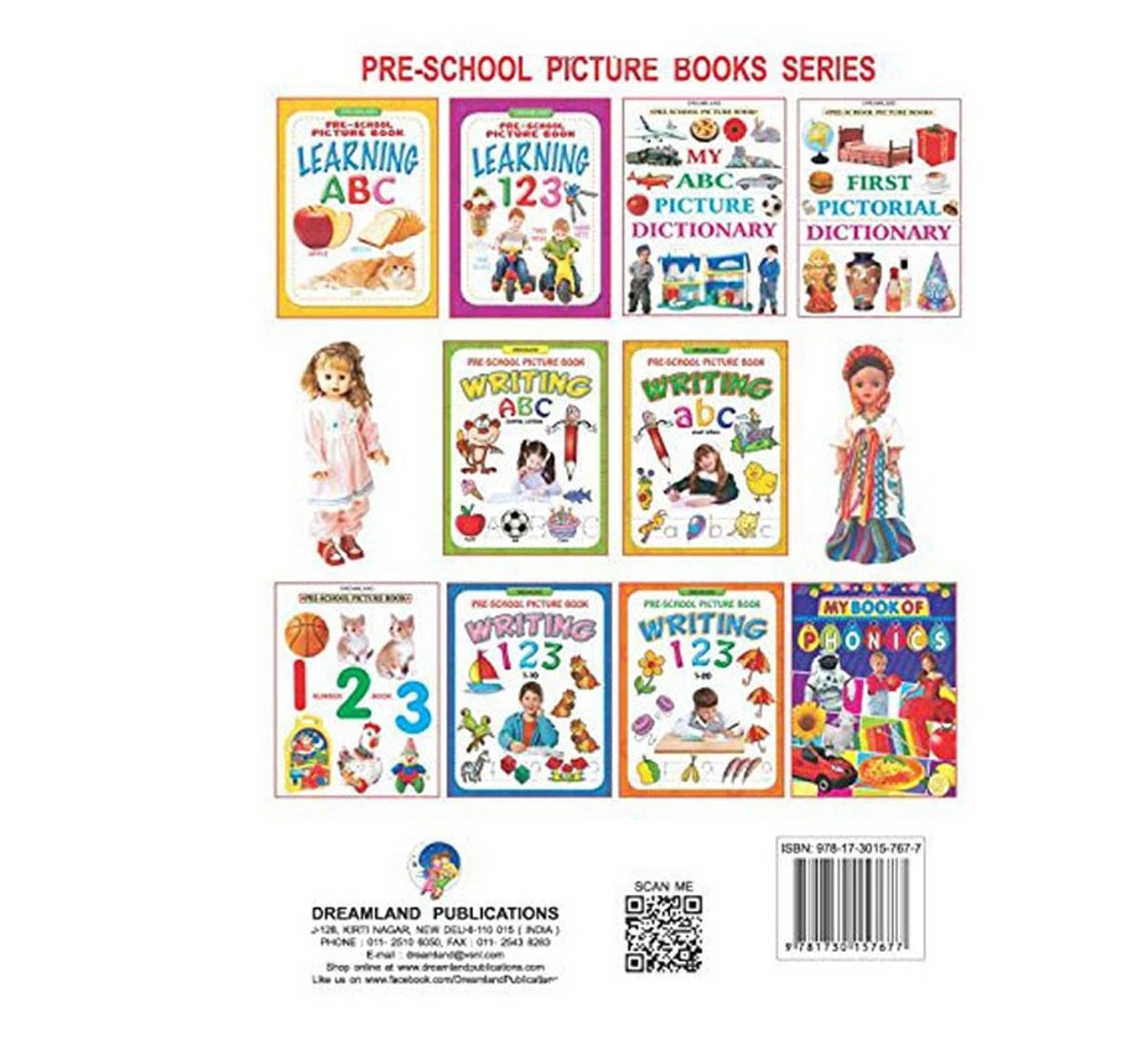 Dreamland Paperback Pre School Pack Books for Kids 2Y+, Multicolour