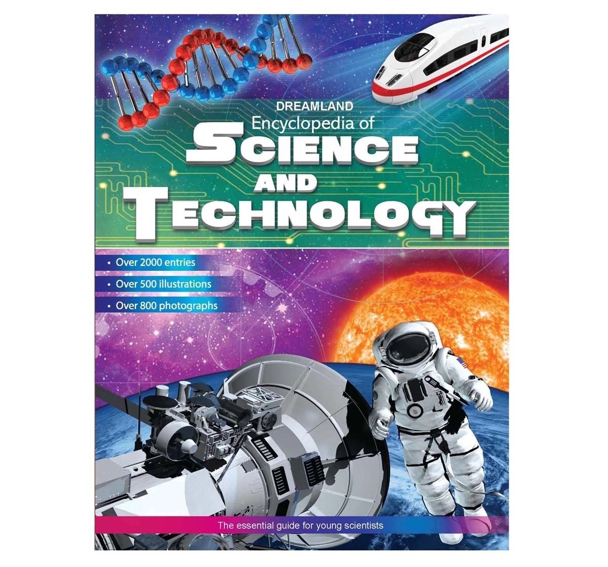 Dreamland Hardbound Encyclopedia of Science and Technology Books for Kids 9Y+, Multicolour