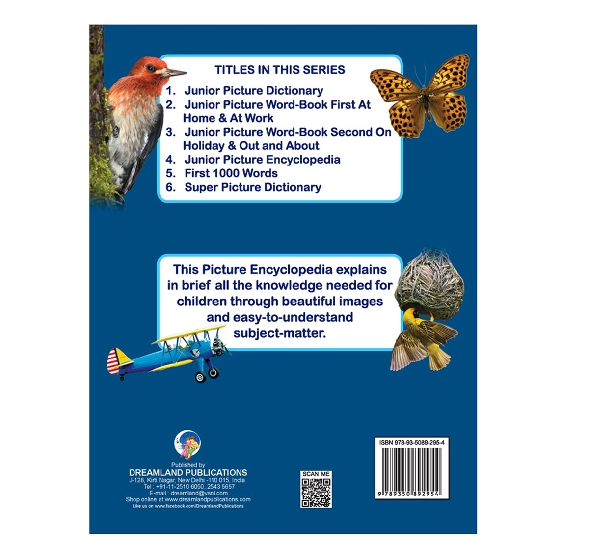 Dreamland Paperback Junior Encyclopedia Books for Kids 9Y+, Multicolour