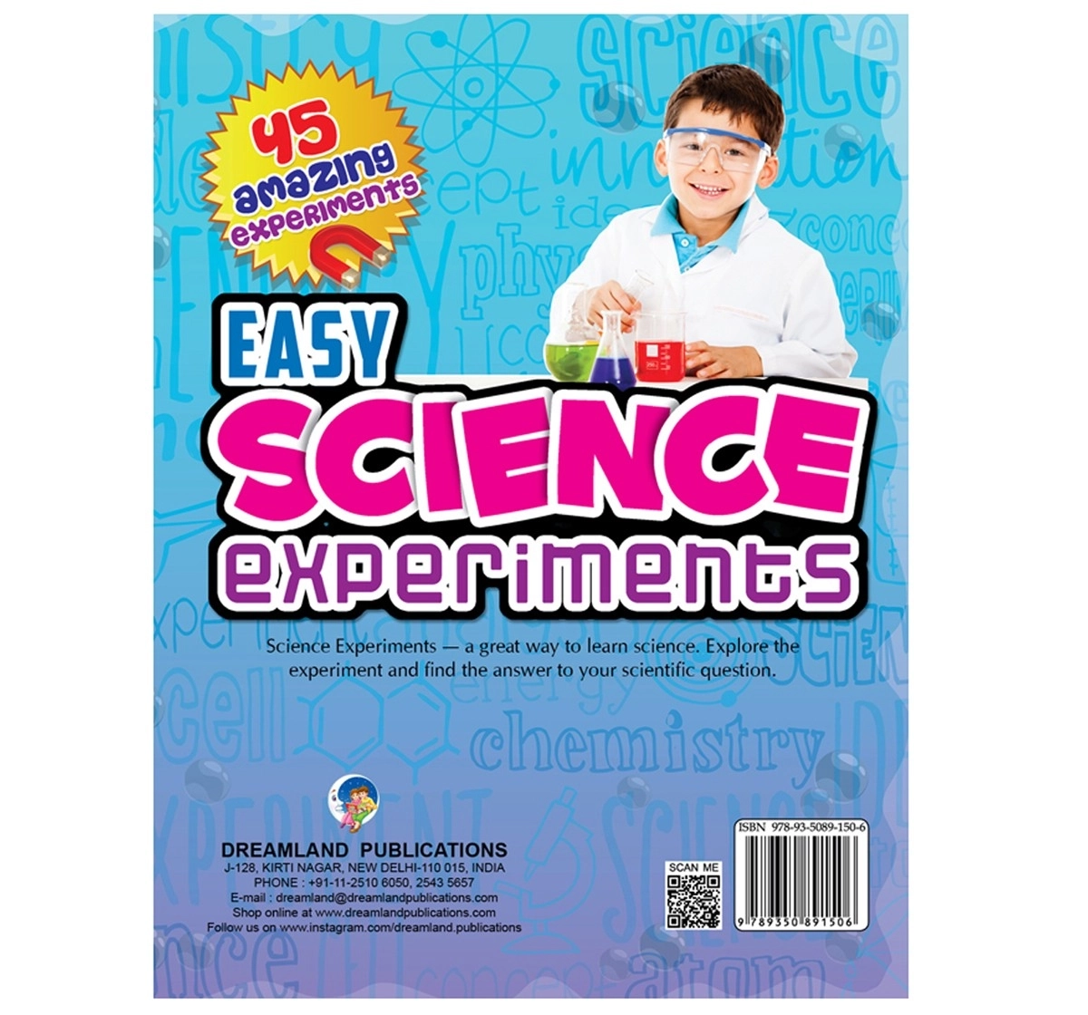 Dreamland Paperback Easy Science Experiments Books for Kids 9Y+, Multicolour