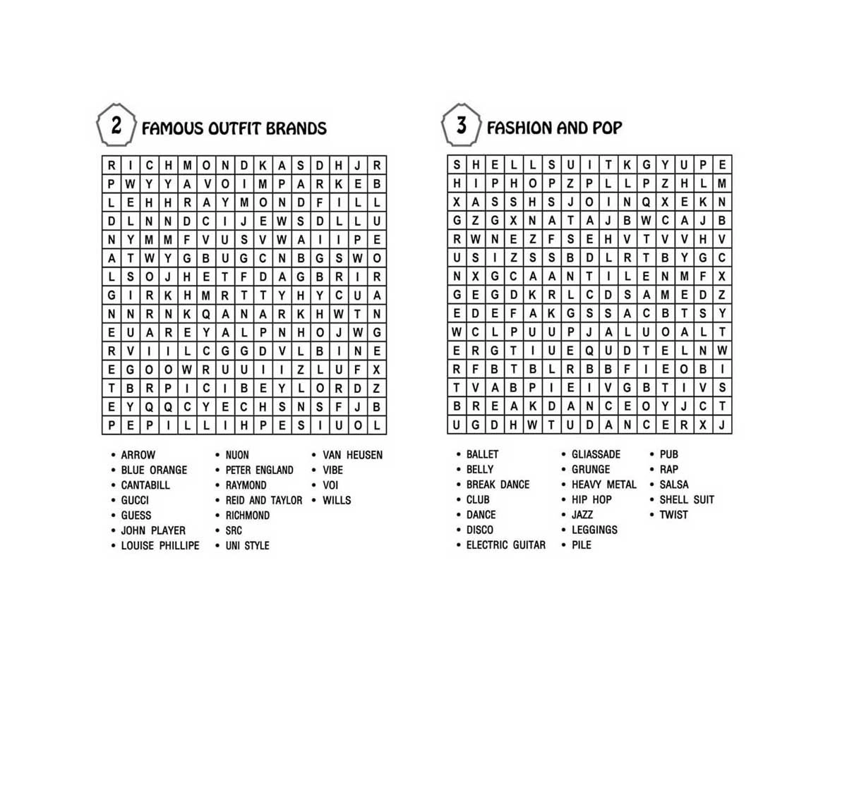 Dreamland Paperback Super Word Search Pack of 2 Books for Kids 7Y+, Multicolour