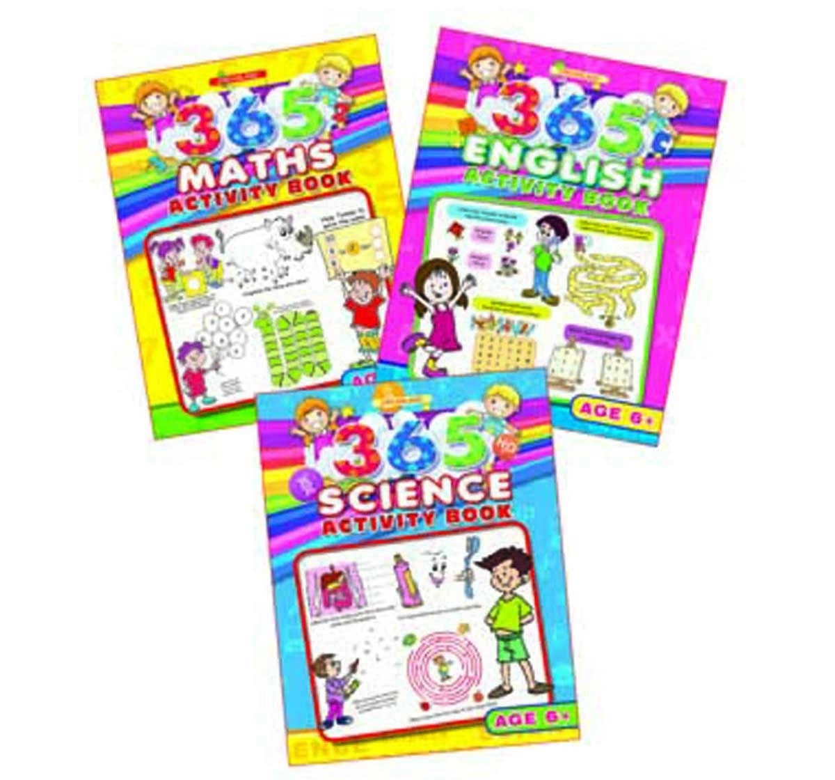 Dreamland Paperback 365 Activity Book for Kids 6Y+, Multicolour