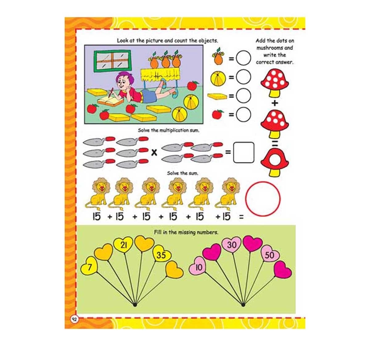 Dreamland Paperback 365 Activity Book for Kids 6Y+, Multicolour
