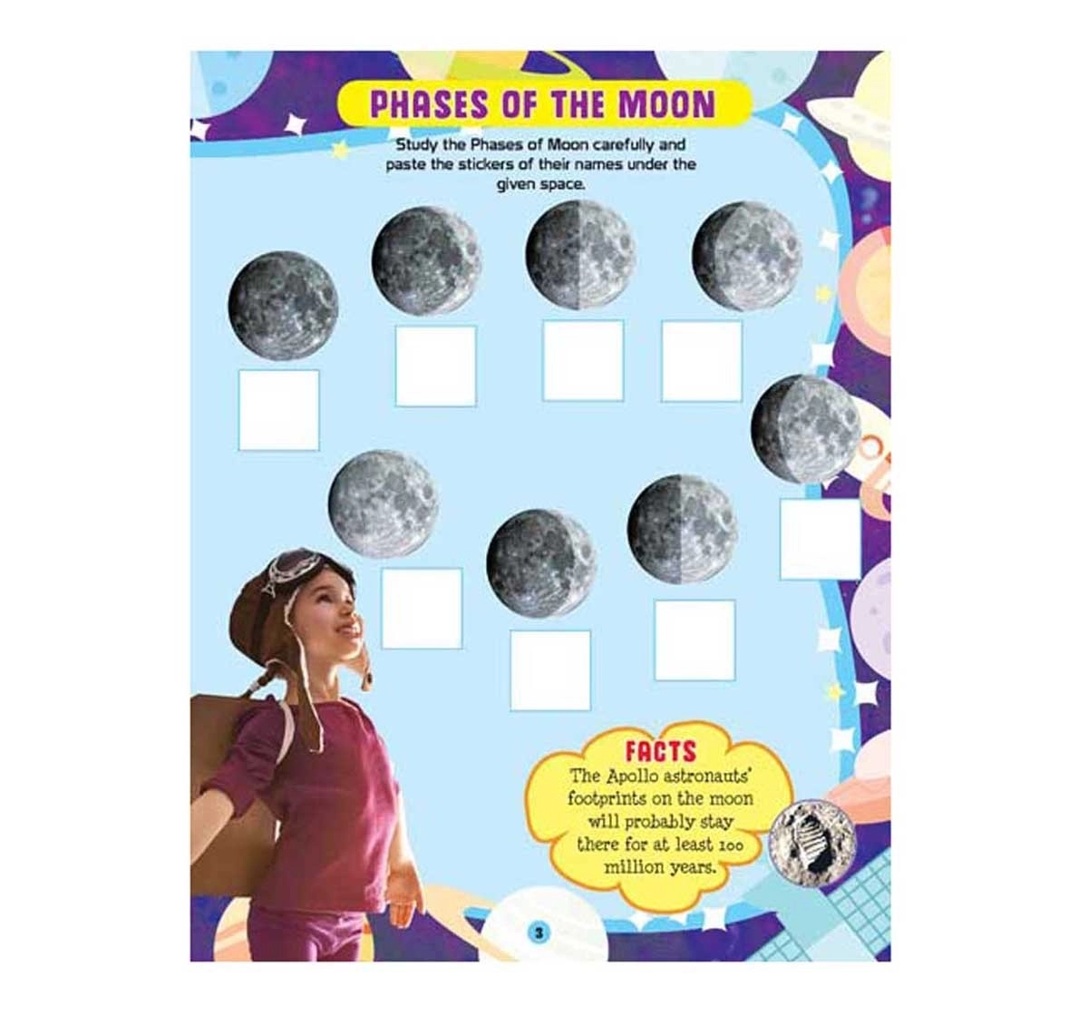 Dreamland Paperback Sticker Activity Set of Book for Kids 4Y+, Multicolour